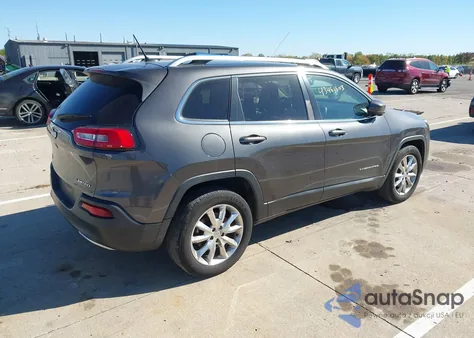 2015 Jeep Cherokee Limited из США, поврежденный, VIN 1C4PJMDB0FW534653